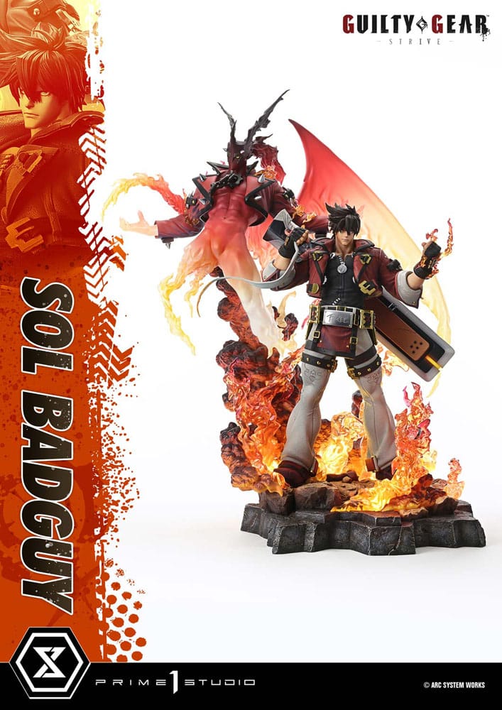 Guilty Gear Strive statuette Ultimate Premium Masterline Series 1/4 Sol Badguy Version 82 cm