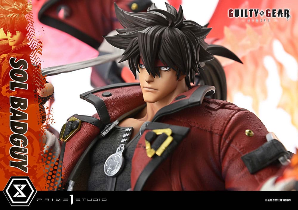 Guilty Gear Strive statuette Ultimate Premium Masterline Series 1/4 Sol Badguy Bonus Version 82 cm