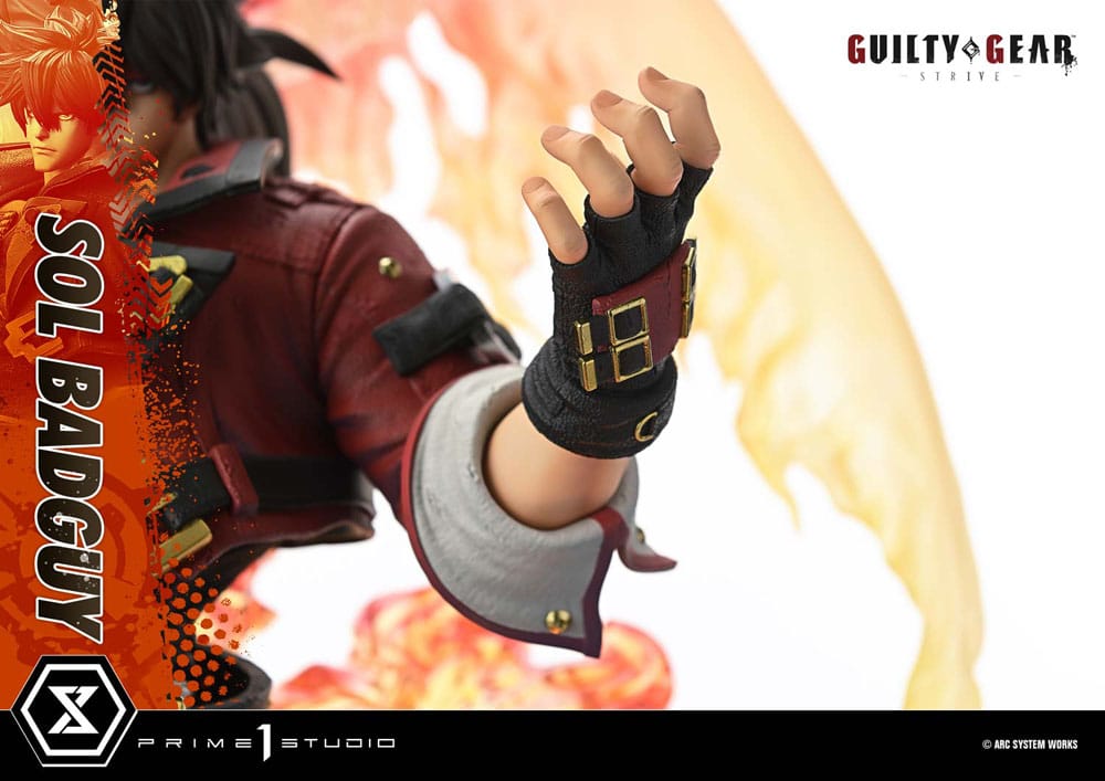 Guilty Gear Strive statuette Ultimate Premium Masterline Series 1/4 Sol Badguy Bonus Version 82 cm