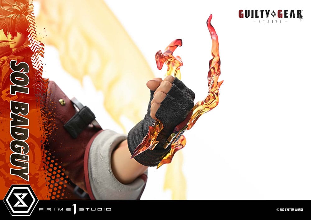 Guilty Gear Strive statuette Ultimate Premium Masterline Series 1/4 Sol Badguy Bonus Version 82 cm