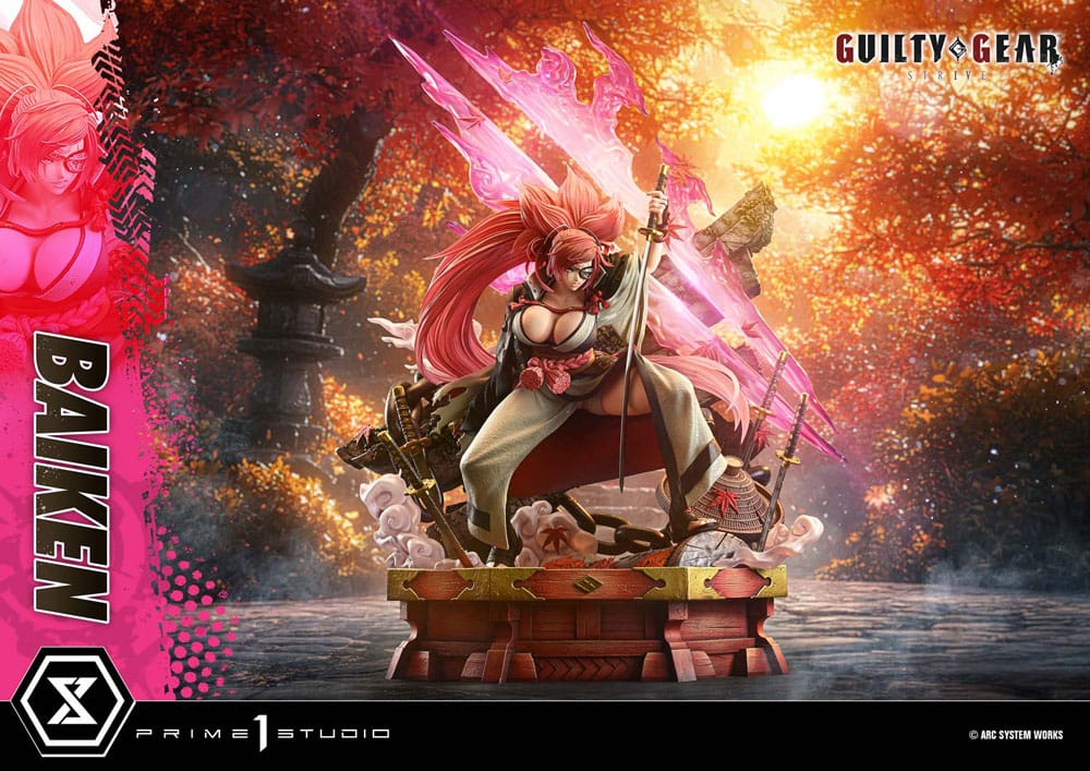 Guilty Gear Strive statuette Ultimate Premium Masterline Series 1/4 Baiken 80 cm