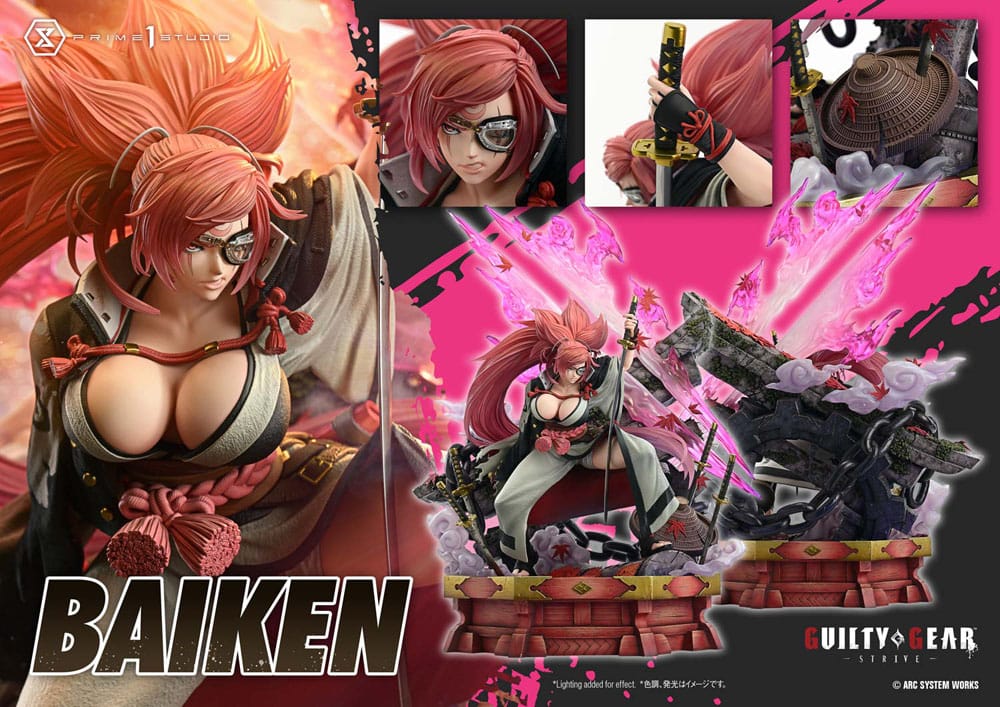Guilty Gear Strive statuette Ultimate Premium Masterline Series 1/4 Baiken 80 cm
