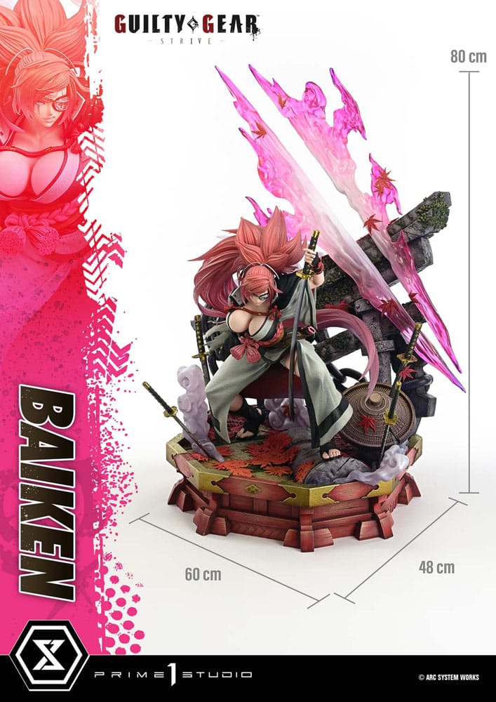 Guilty Gear Strive statuette Ultimate Premium Masterline Series 1/4 Baiken 80 cm