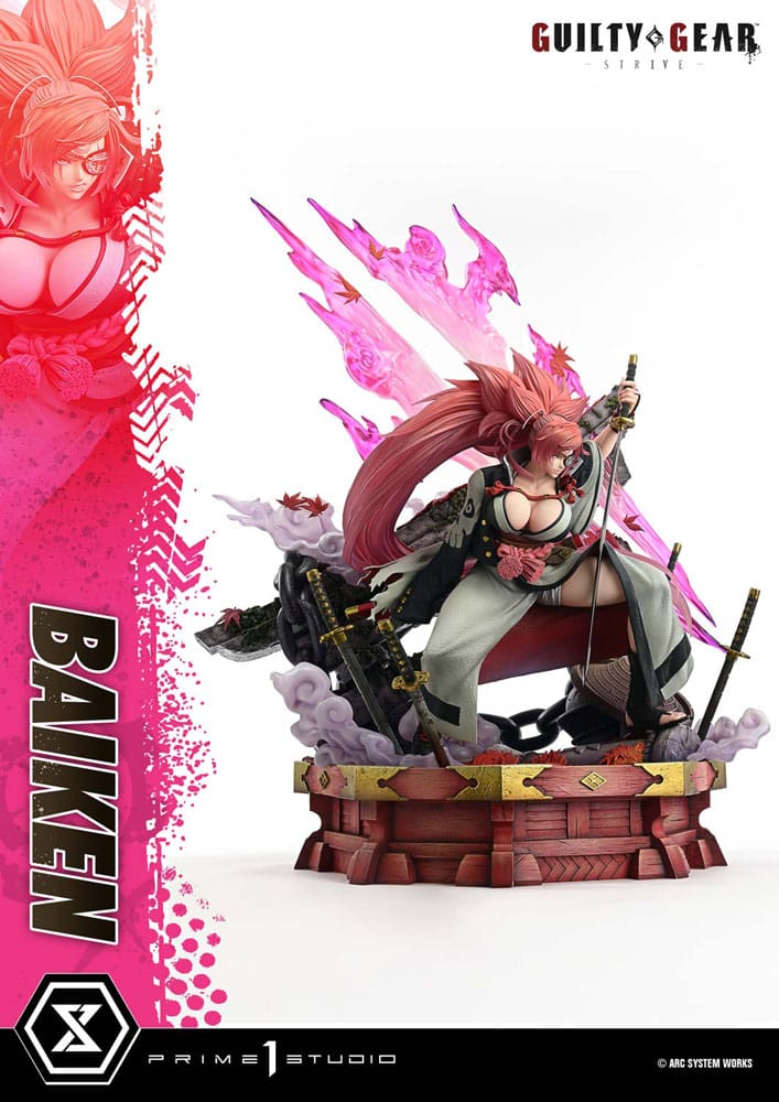 Guilty Gear Strive statuette Ultimate Premium Masterline Series 1/4 Baiken 80 cm
