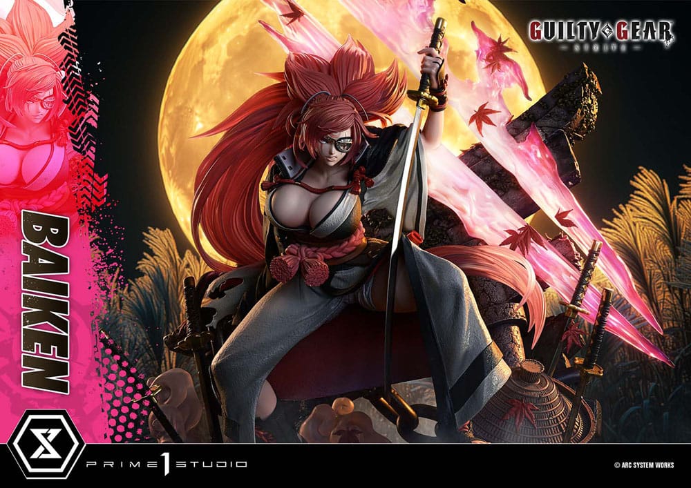 Guilty Gear Strive statuette Ultimate Premium Masterline Series 1/4 Baiken Bonus Version 80 cm