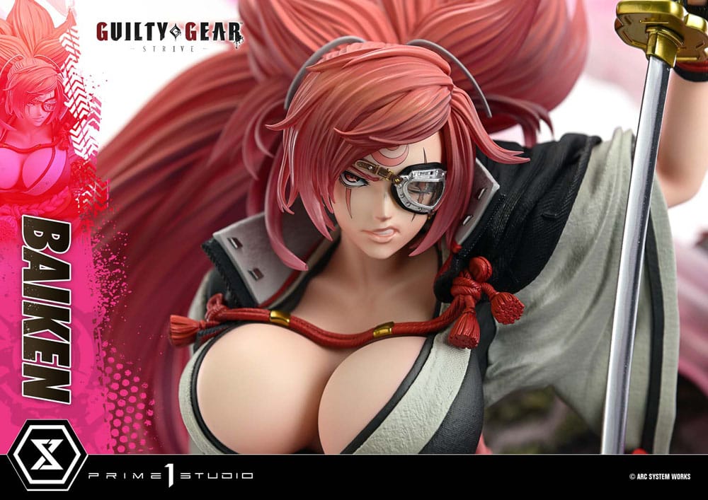 Guilty Gear Strive statuette Ultimate Premium Masterline Series 1/4 Baiken Bonus Version 80 cm