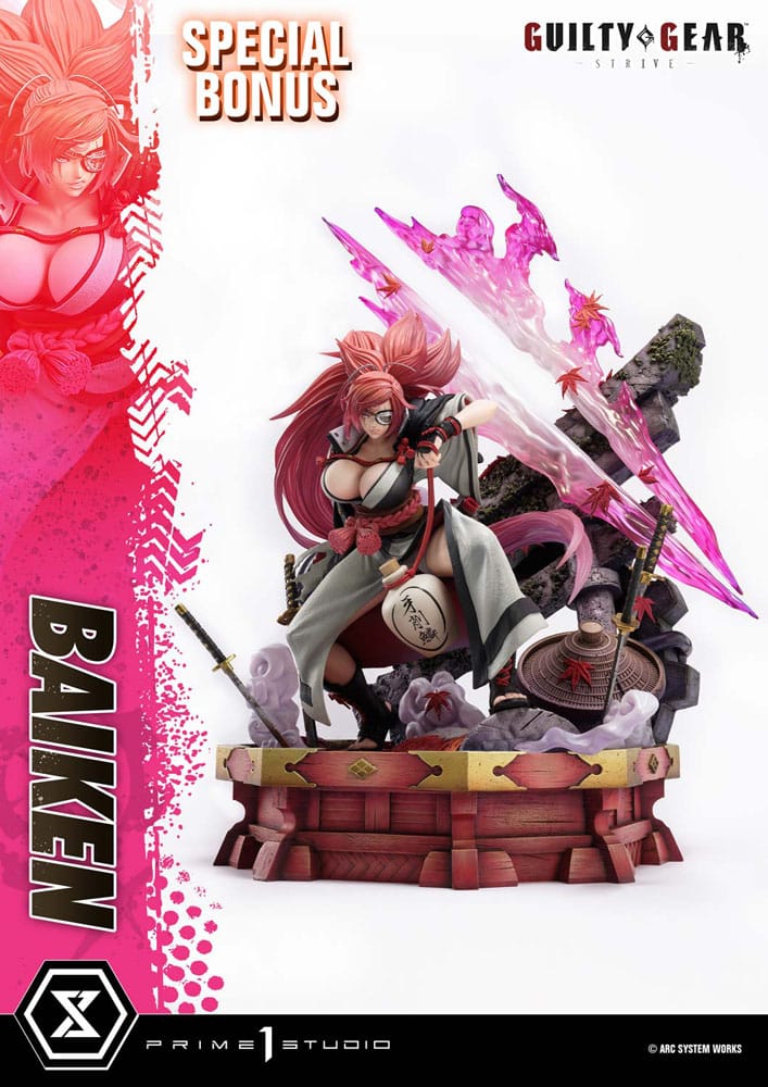 Guilty Gear Strive statuette Ultimate Premium Masterline Series 1/4 Baiken Bonus Version 80 cm