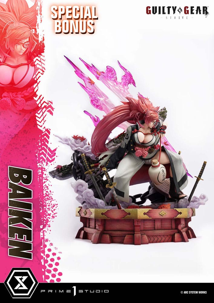 Guilty Gear Strive statuette Ultimate Premium Masterline Series 1/4 Baiken Bonus Version 80 cm