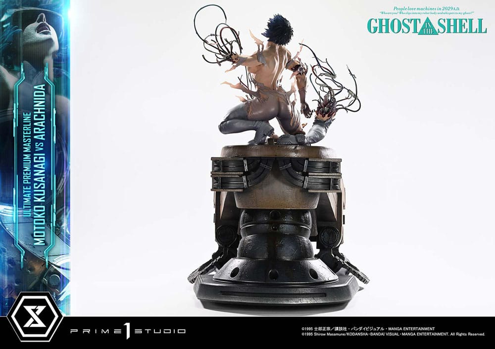 Ghost in the Shell statuette Ultimate Premium Masterline Series 1/4 Motoko Kusanagi vs Arachnida 68 cm