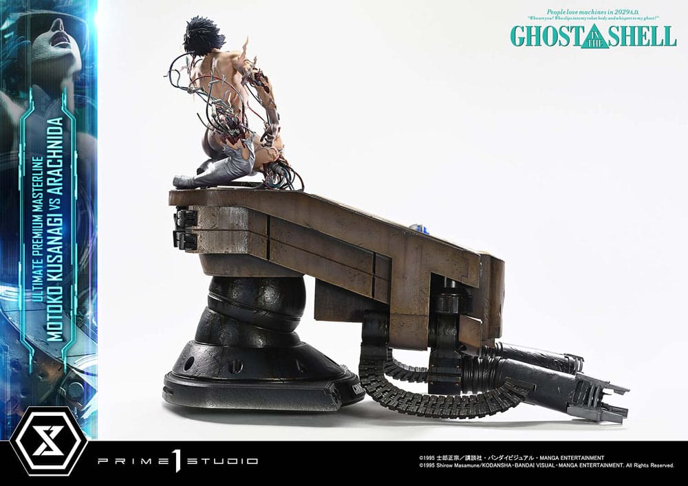 Ghost in the Shell statuette Ultimate Premium Masterline Series 1/4 Motoko Kusanagi vs Arachnida 68 cm