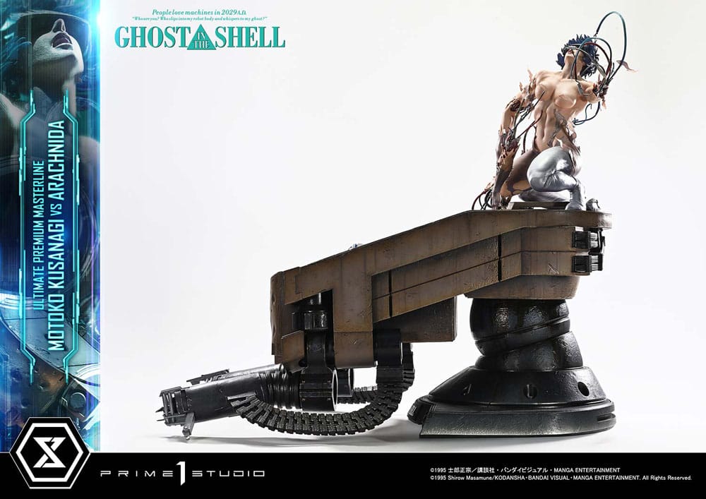 Ghost in the Shell statuette Ultimate Premium Masterline Series 1/4 Motoko Kusanagi vs Arachnida 68 cm