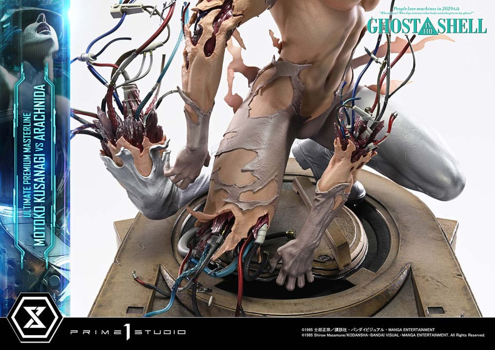Ghost in the Shell statuette Ultimate Premium Masterline Series 1/4 Motoko Kusanagi vs Arachnida 68 cm