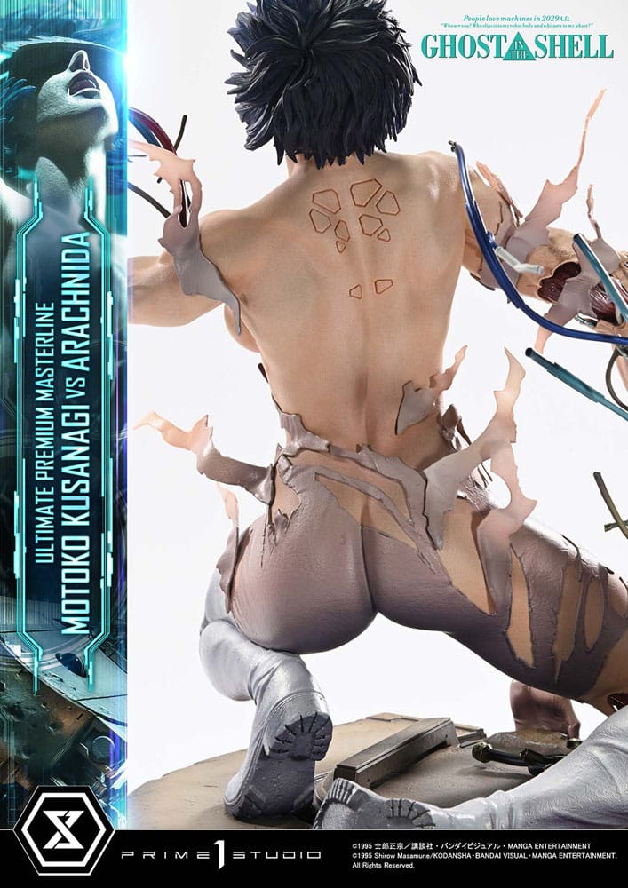 Ghost in the Shell statuette Ultimate Premium Masterline Series 1/4 Motoko Kusanagi vs Arachnida 68 cm