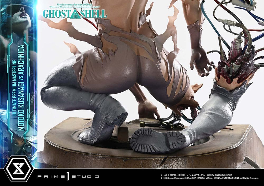 Ghost in the Shell statuette Ultimate Premium Masterline Series 1/4 Motoko Kusanagi vs Arachnida 68 cm