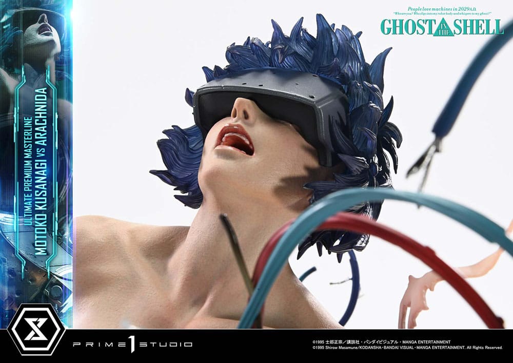 Ghost in the Shell statuette Ultimate Premium Masterline Series 1/4 Motoko Kusanagi vs Arachnida 68 cm