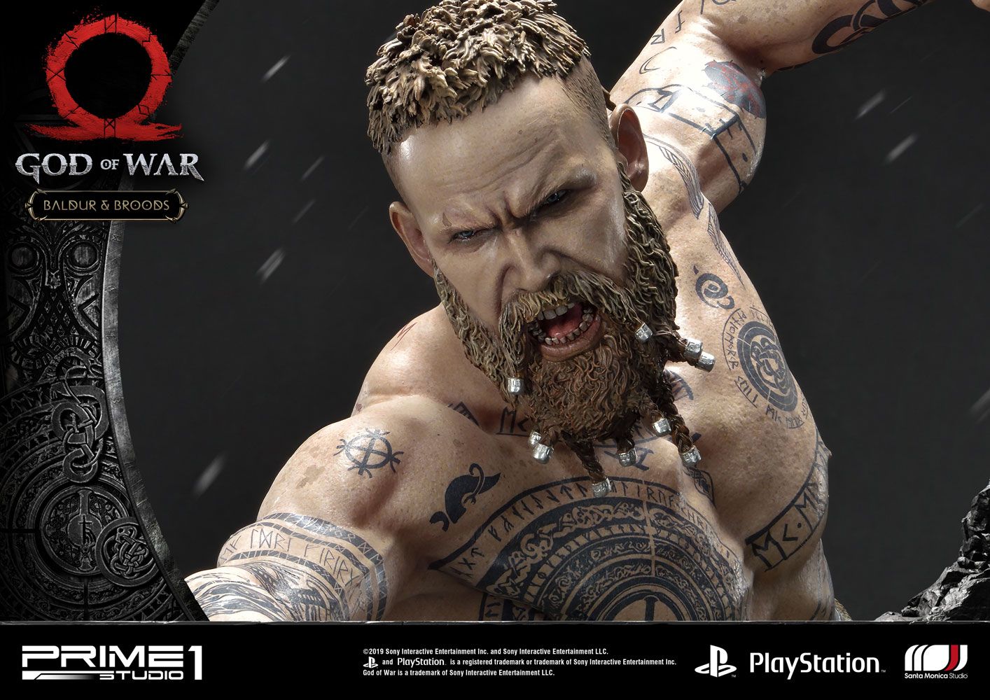 God of War (2018) statuette Baldur & Broods 62 cm