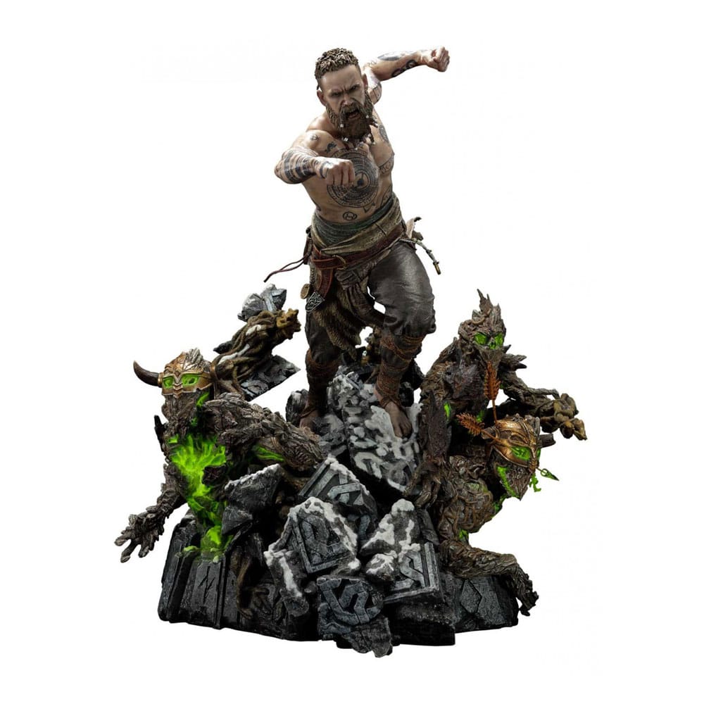God of War (2018) statuette Baldur & Broods Exclusive 62 cm
