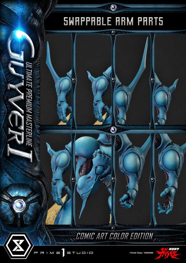 Guyver - The Bioboosted Armor statuette Ultimate Premium Masterline Series 1/4 Guyver I Comic Art Color Edition 82 cm