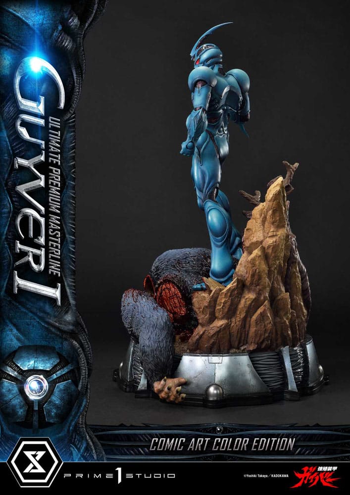 Guyver - The Bioboosted Armor statuette Ultimate Premium Masterline Series 1/4 Guyver I Comic Art Color Edition 82 cm