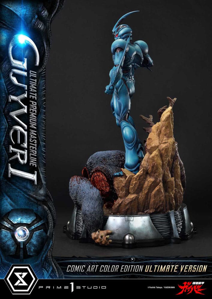 Guyver - The Bioboosted Armor statuette Ultimate Premium Masterline Series 1/4 Guyver I Comic Art Color Edition Ultimate Version 82 cm