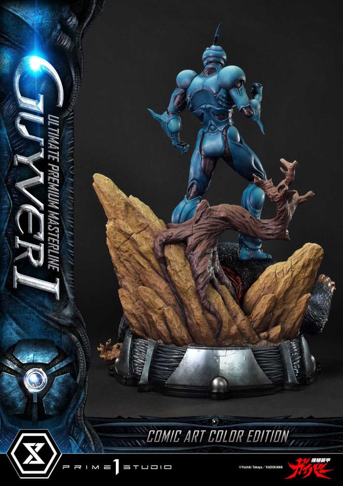 Guyver - The Bioboosted Armor statuette Ultimate Premium Masterline Series 1/4 Guyver I Comic Art Color Edition Ultimate Bonus Version 82 cm