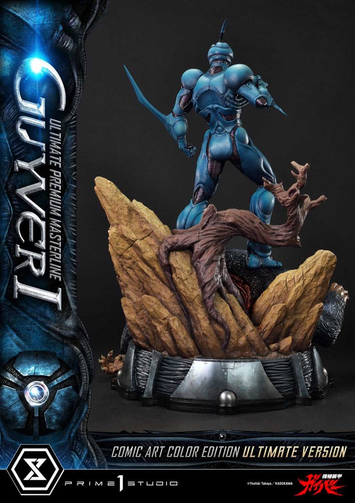 Guyver - The Bioboosted Armor statuette Ultimate Premium Masterline Series 1/4 Guyver I Comic Art Color Edition Ultimate Bonus Version 82 cm