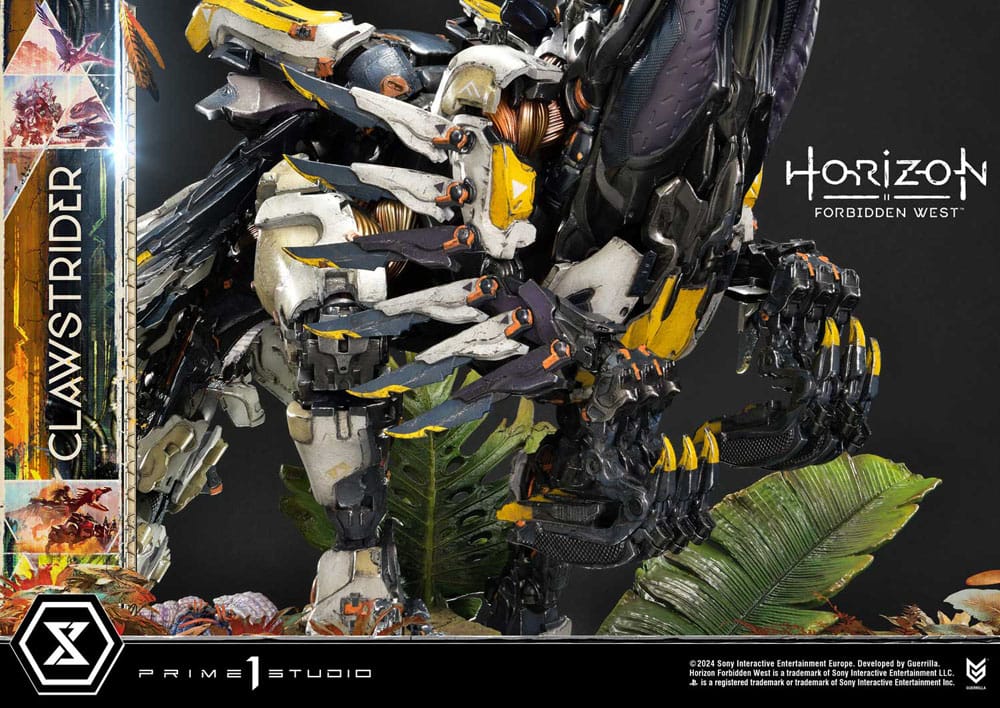 Horizon Forbidden West statuette Ultimate Premium Masterline Series 1/4 Clawstrider 68 cm