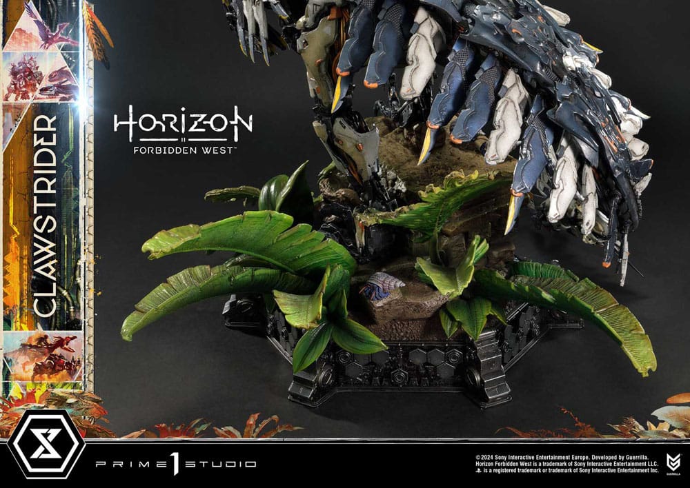 Horizon Forbidden West statuette Ultimate Premium Masterline Series 1/4 Clawstrider 68 cm