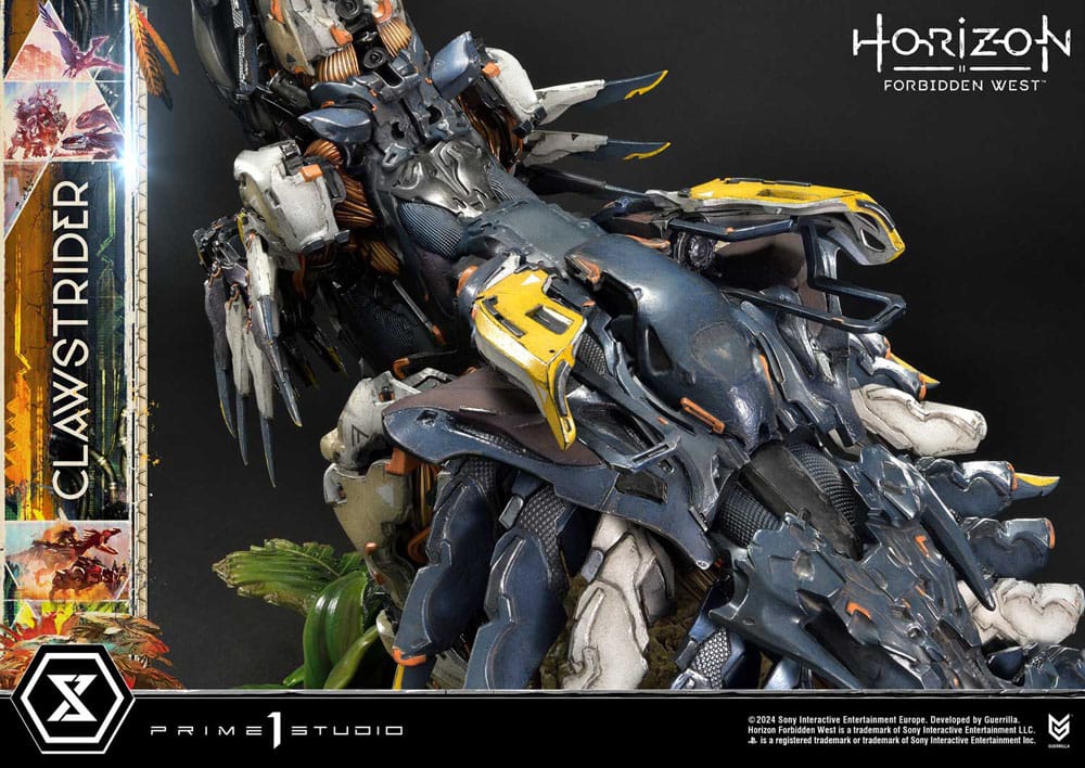 Horizon Forbidden West statuette Ultimate Premium Masterline Series 1/4 Clawstrider 68 cm