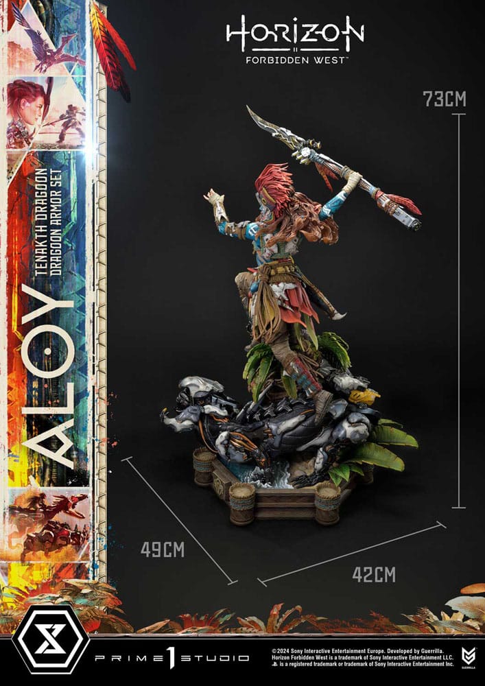 Horizon Forbidden West statuette Ultimate Premium Masterline Series 1/4 Aloy 69 cm