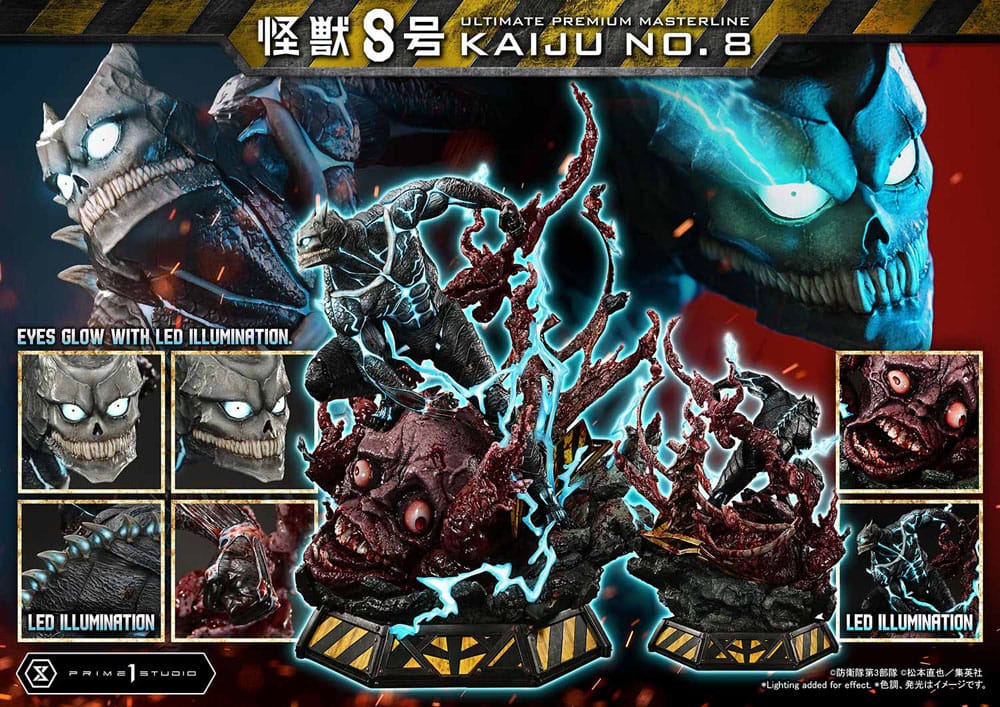 Kaiju No. 8 statuette Ultimate Premium Masterline Series 1/4 Kaiju No. 8 70 cm