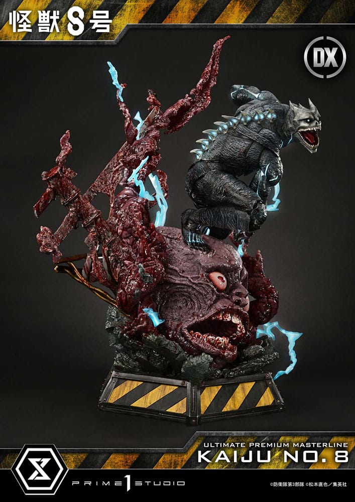 Kaiju No. 8 statuette Ultimate Premium Masterline Series 1/4 Kaiju No. 8 DX Bonus Ver. 70 cm