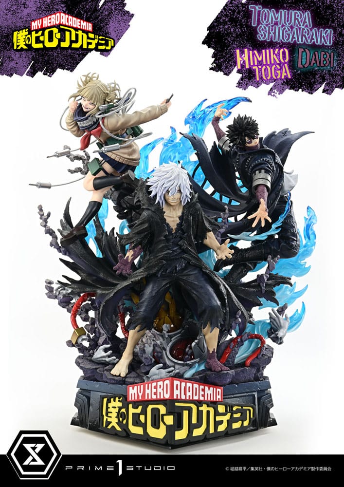 My Hero Academia statuette Ultimate Premium Masterline Tomura Tomura Shigaraki, Dabi & Himiko Toga 69 cm