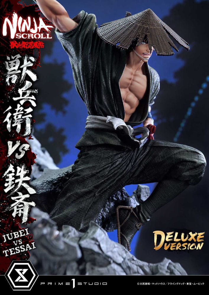 Ninja Scroll statuette Ultimate Premium Masterline Series 1/4 Jubei Versus Tessai Deluxe Bonus Version 101 cm