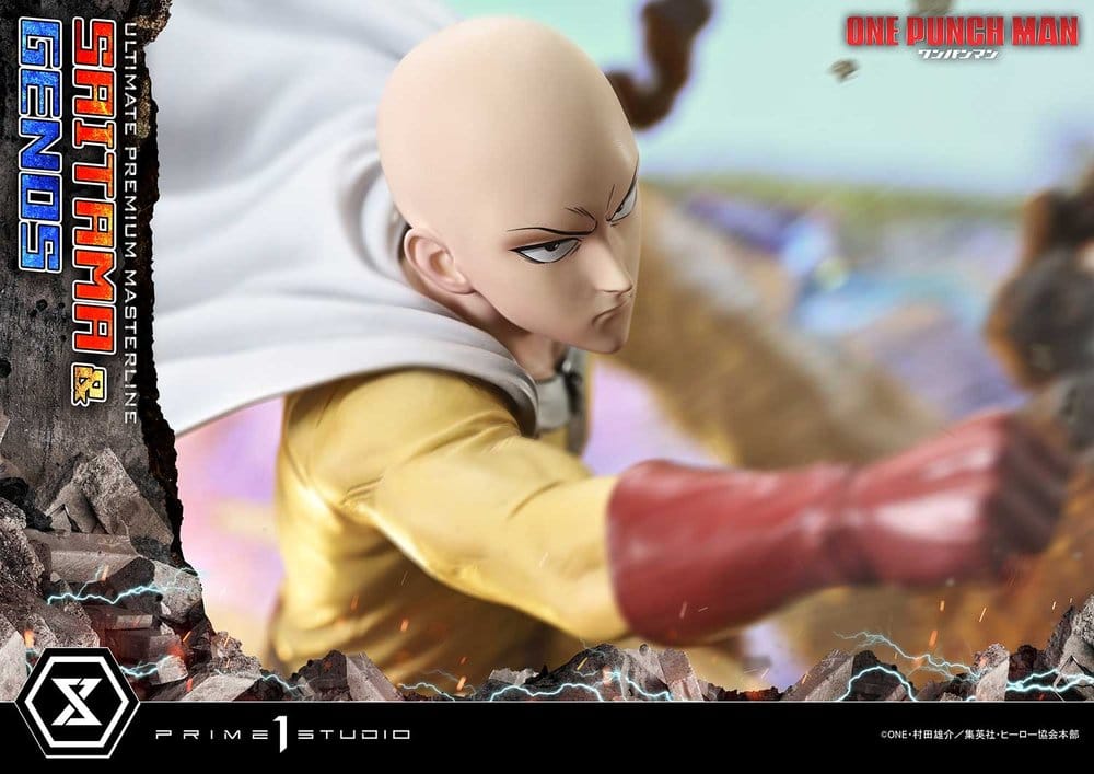 One-Punch Man statuette Ultimate Premium Masterline Series 1/4 Saitama & Genos 73 cm
