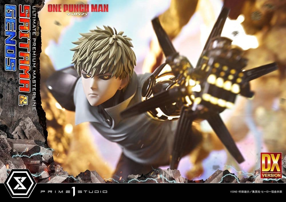 One-Punch Man statuette Ultimate Premium Masterline Series 1/4 Saitama & Genos Deluxe Version 73 cm