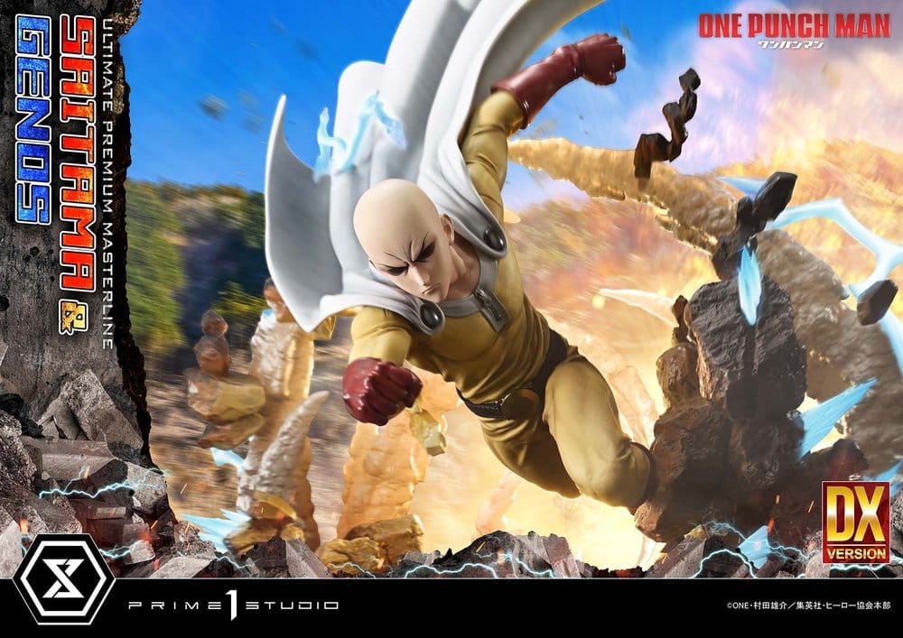 One-Punch Man statuette Ultimate Premium Masterline Series 1/4 Saitama & Genos Deluxe Version 73 cm
