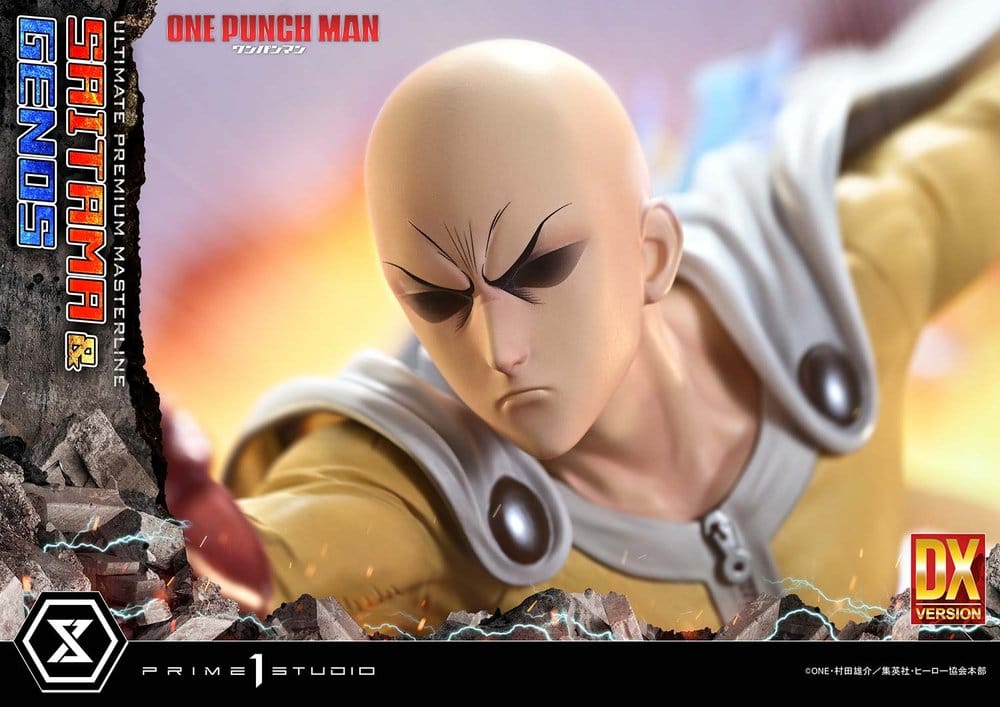 One-Punch Man statuette Ultimate Premium Masterline Series 1/4 Saitama & Genos Deluxe Version 73 cm