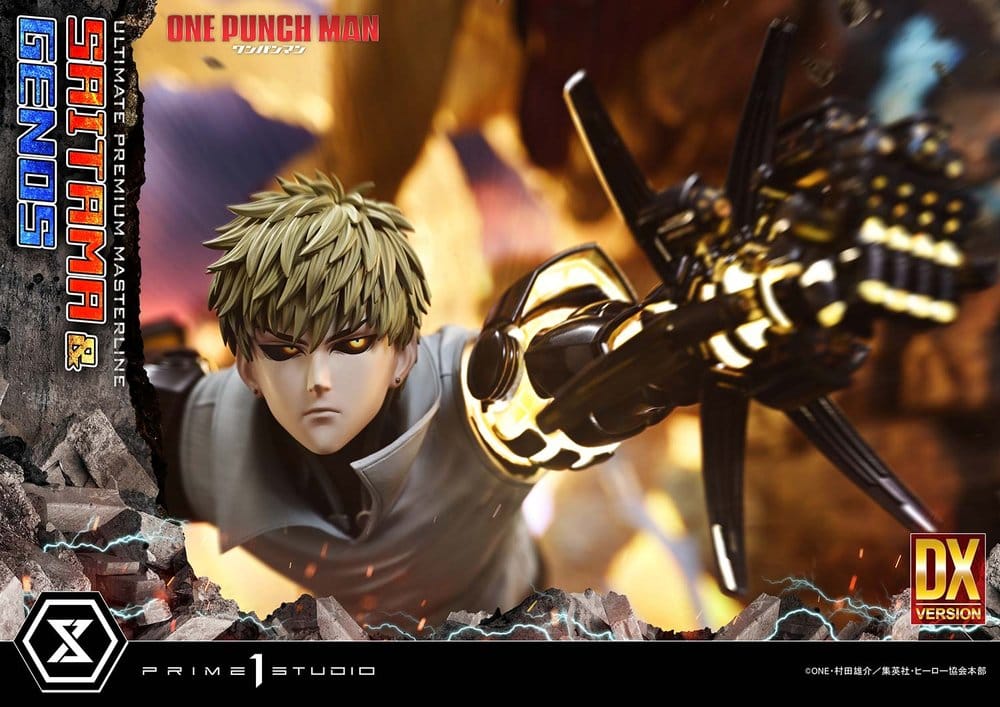 One-Punch Man statuette Ultimate Premium Masterline Series 1/4 Saitama & Genos Deluxe Version 73 cm