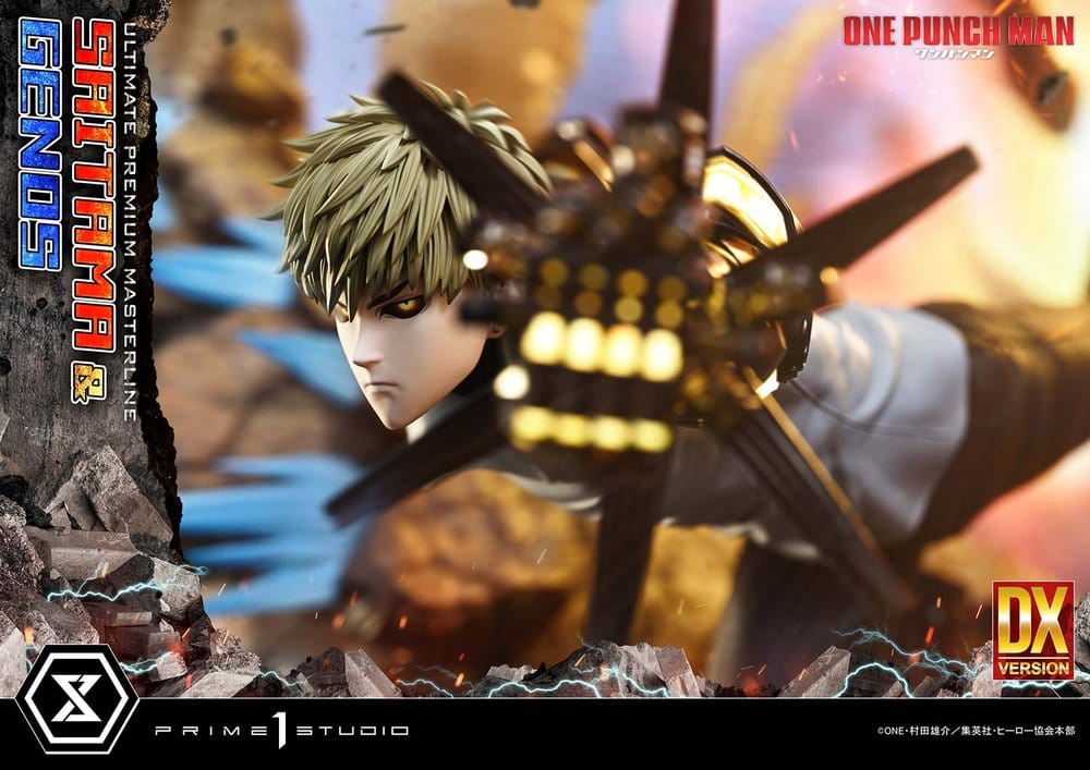 One-Punch Man statuette Ultimate Premium Masterline Series 1/4 Saitama & Genos Deluxe Version 73 cm
