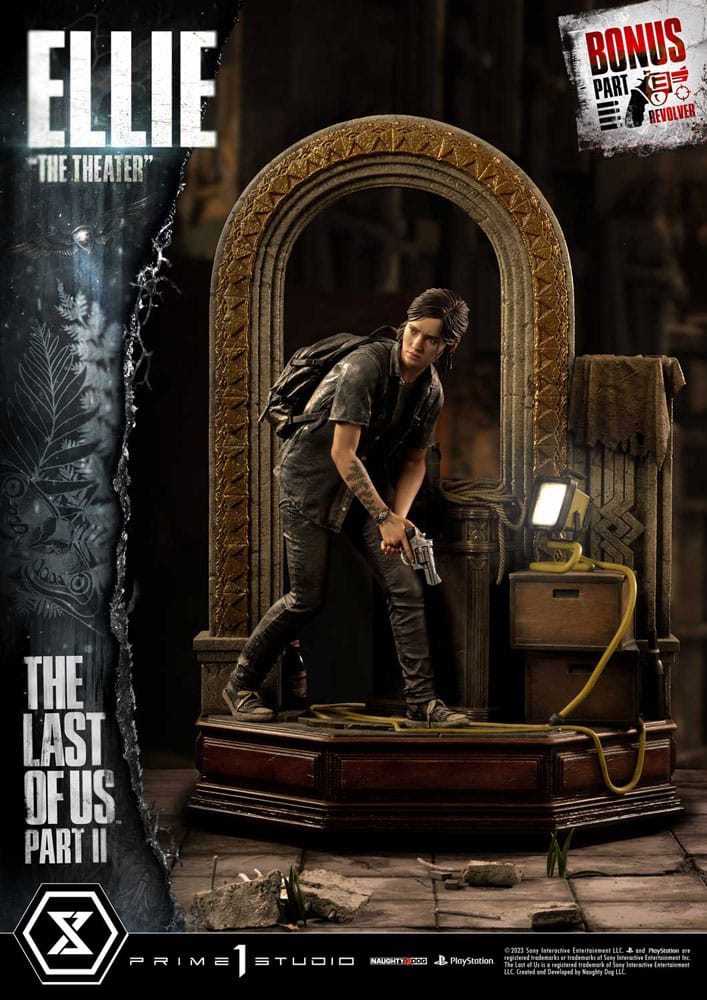The Last of Us Part II statuette 1/4 Ultimate Premium Masterline Series Ellie "The Theater" Bonus Version 58 cm