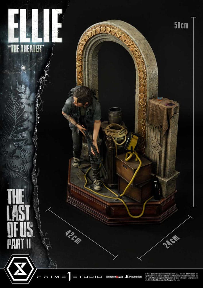 The Last of Us Part II statuette 1/4 Ultimate Premium Masterline Series Ellie "The Theater" Bonus Version 58 cm
