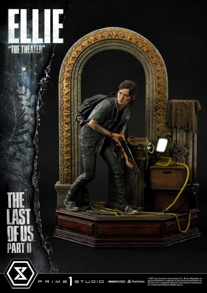 The Last of Us Part II statuette 1/4 Ultimate Premium Masterline Series Ellie "The Theater" Bonus Version 58 cm