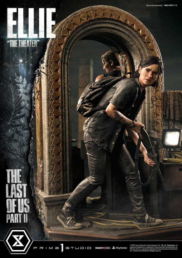 The Last of Us Part II statuette 1/4 Ultimate Premium Masterline Series Ellie "The Theater" Bonus Version 58 cm