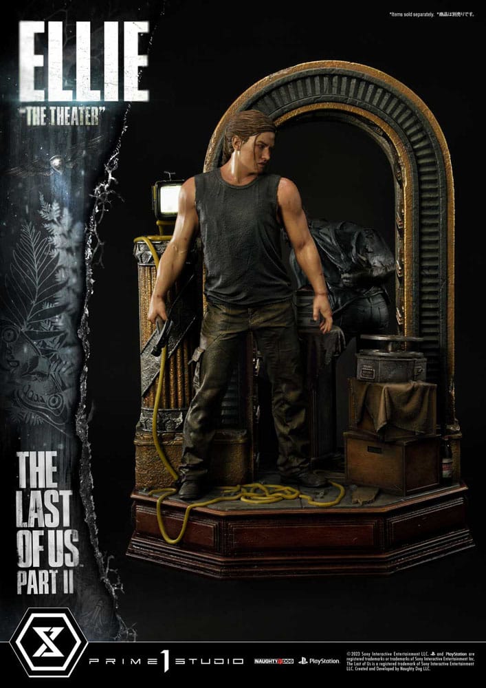 The Last of Us Part II statuette 1/4 Ultimate Premium Masterline Series Ellie "The Theater" Bonus Version 58 cm