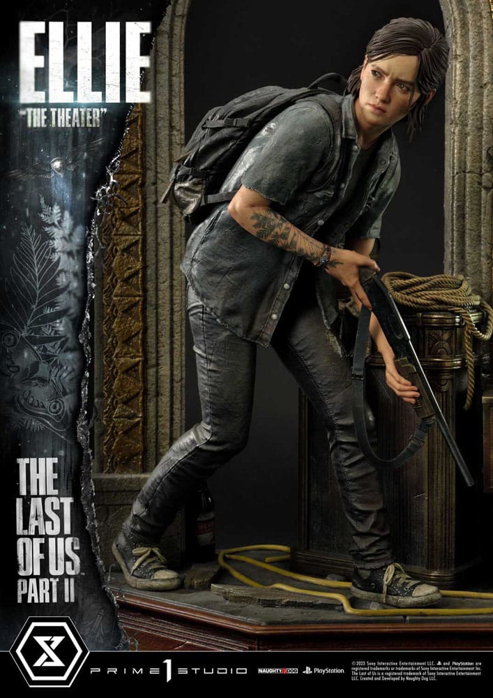 The Last of Us Part II statuette 1/4 Ultimate Premium Masterline Series Ellie "The Theater" Bonus Version 58 cm