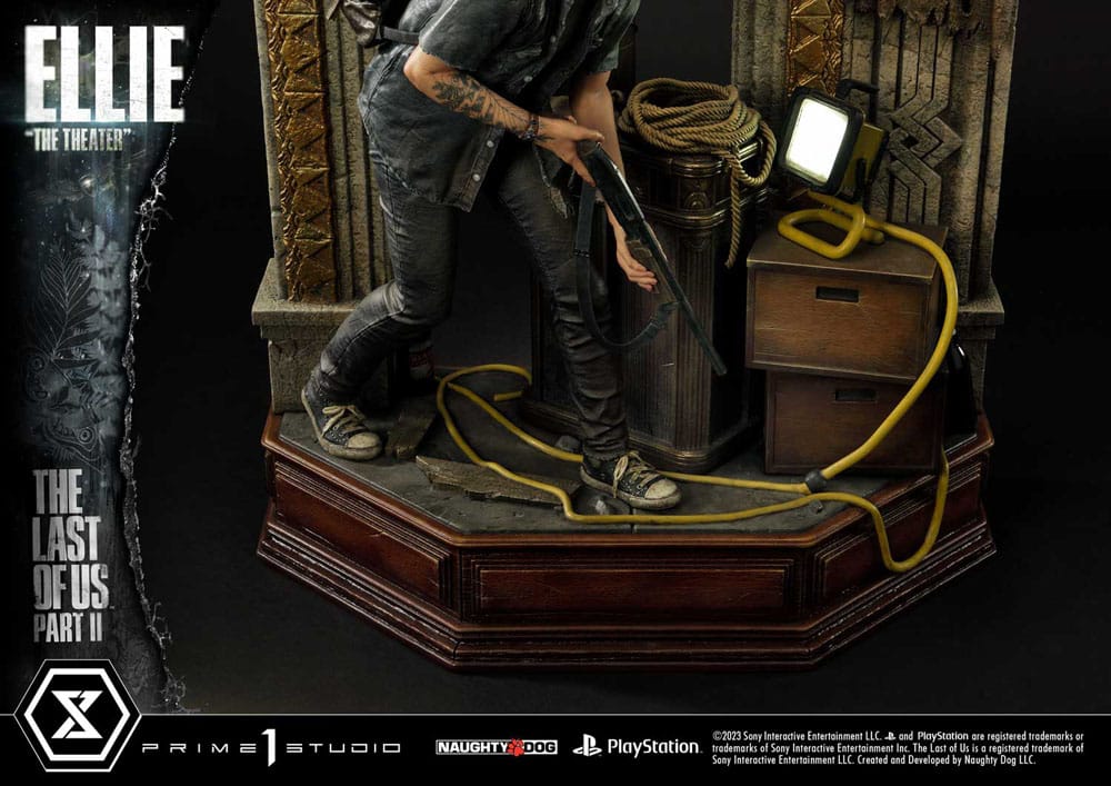 The Last of Us Part II statuette 1/4 Ultimate Premium Masterline Series Ellie "The Theater" Bonus Version 58 cm