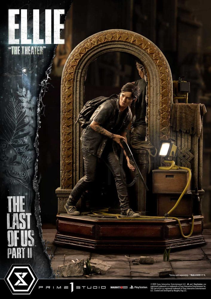 The Last of Us Part II statuette 1/4 Ultimate Premium Masterline Series Ellie "The Theater" Bonus Version 58 cm