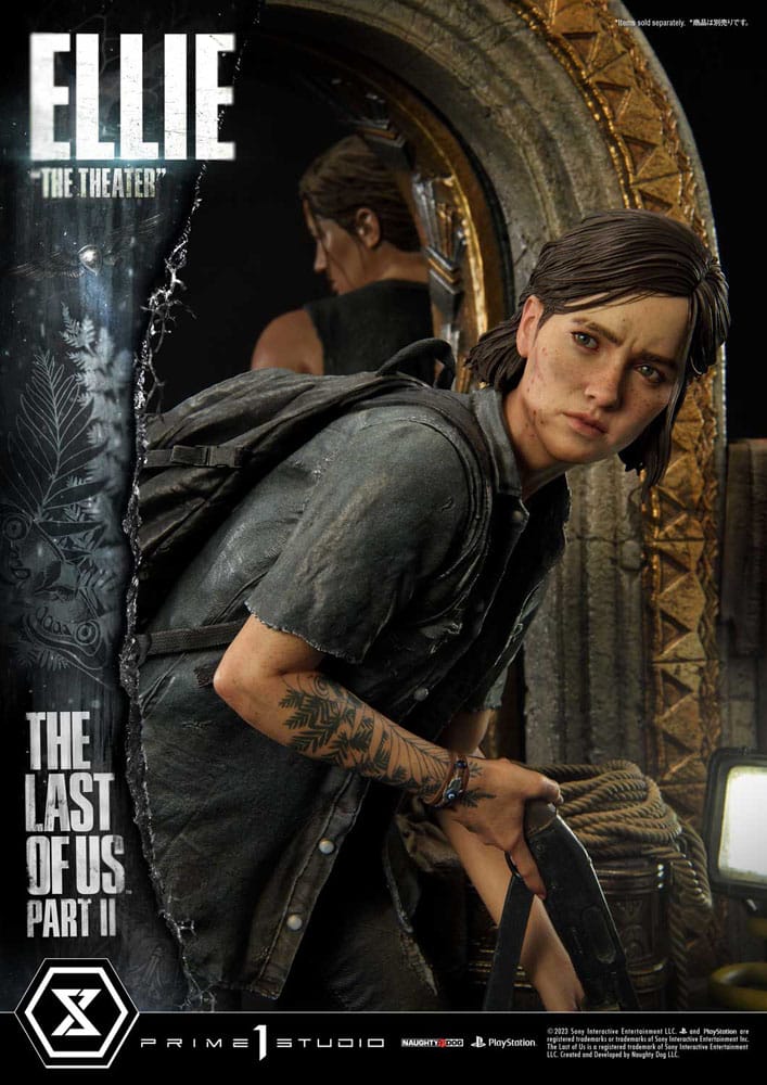 The Last of Us Part II statuette 1/4 Ultimate Premium Masterline Series Ellie "The Theater" Bonus Version 58 cm