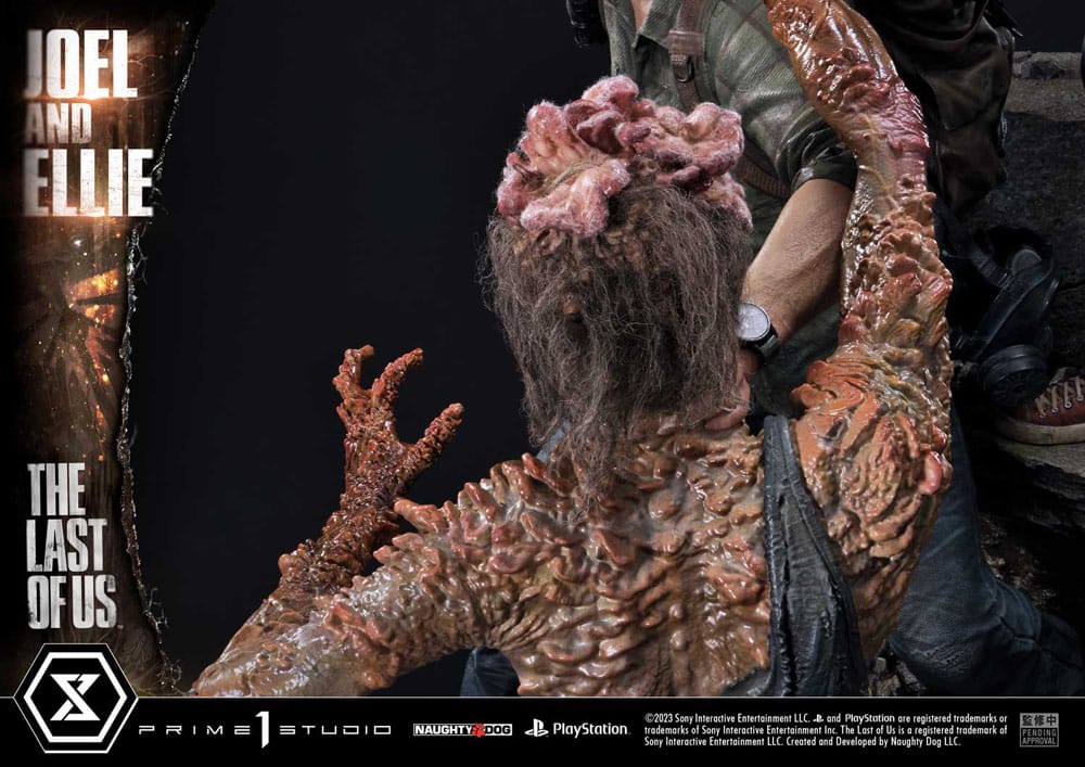 The Last of Us Part I statuette 1/4 Ultimate Premium Masterline Series Joel & Ellie (The Last of Us Part I) 73 cm
